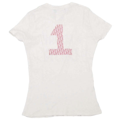 Christian Dior 2004 Short Sleeve T-shirt Top Trotter White #38