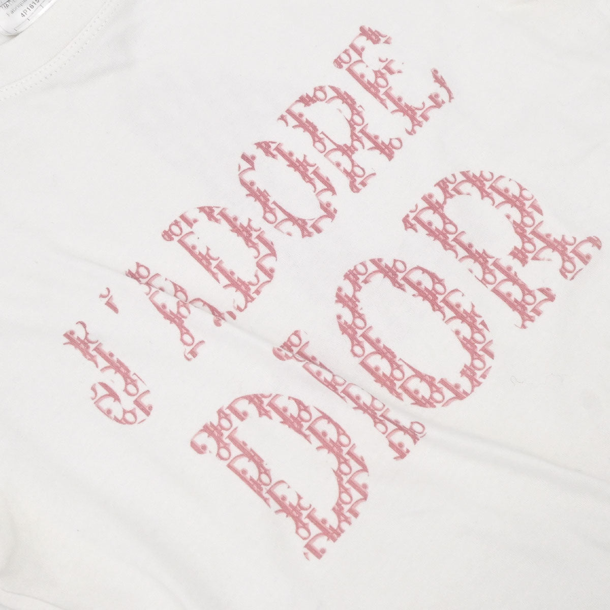 Christian Dior 2004 Short Sleeve T-shirt Top Trotter White #38