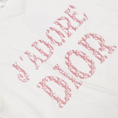 Christian Dior 2004 Short Sleeve T-shirt Top Trotter White #38