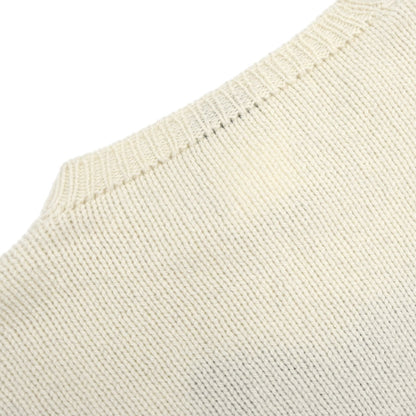Chanel 1995 Camellia Sweater Knit Top #42