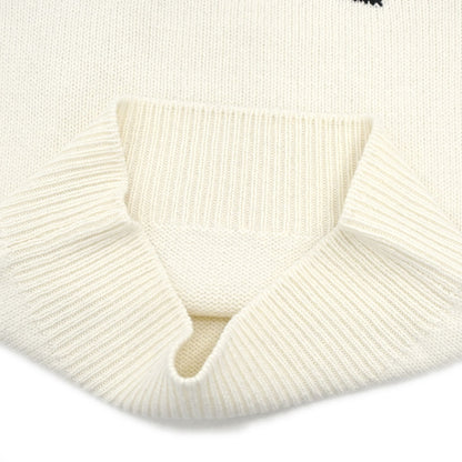 Chanel 1995 Camellia Sweater Knit Top #42