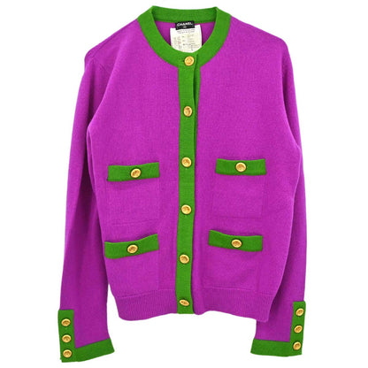 Chanel 1993 Cardigan Purple #40