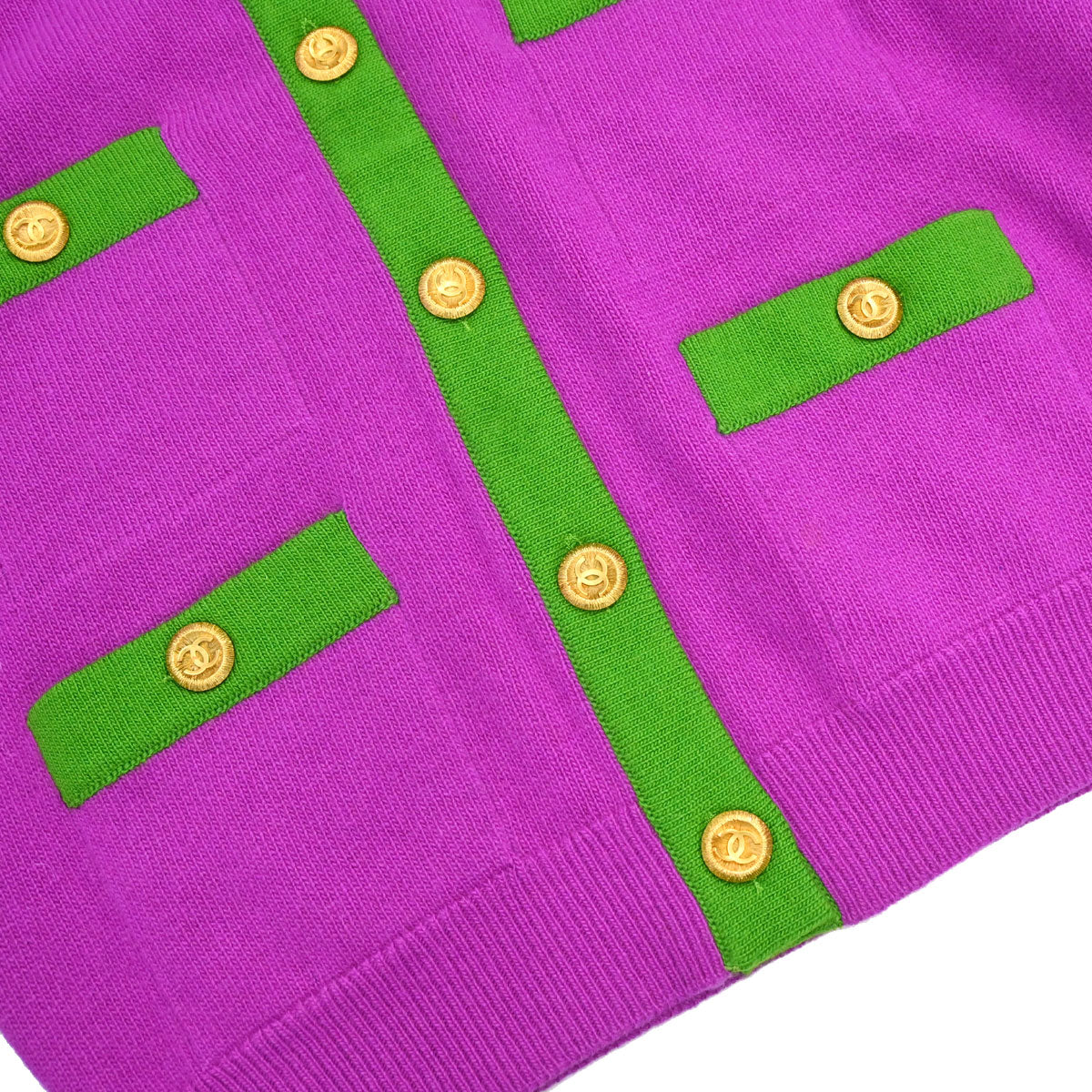 Chanel 1993 Cardigan Purple #40