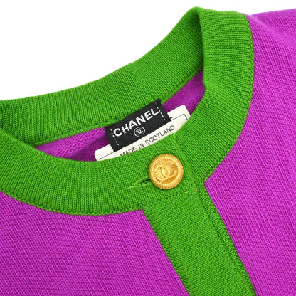 Chanel 1993 Cardigan Purple #40