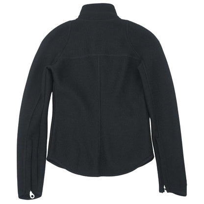 Chanel 2003 Sport Line Zip Up Mesh Jacket Black #34