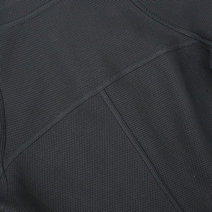 Chanel 2003 Sport Line Zip Up Mesh Jacket Black #34