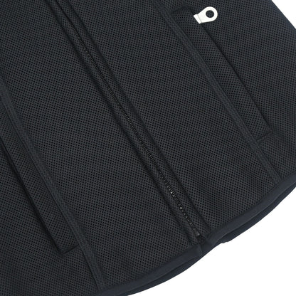 Chanel 2003 Sport Line Zip Up Mesh Jacket Black #34