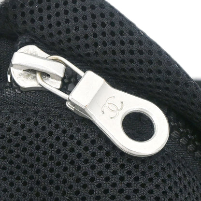 Chanel 2003 Sport Line Zip Up Mesh Jacket Black #34