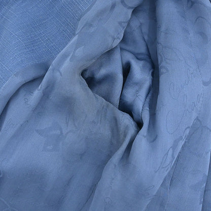 Chanel 2013 Single Breasted Collarless Jacket Blue #34