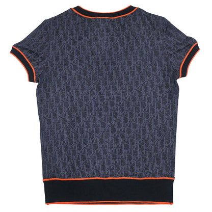 Christian Dior 2006 Flight Trotter T-shirt Top Navy #38