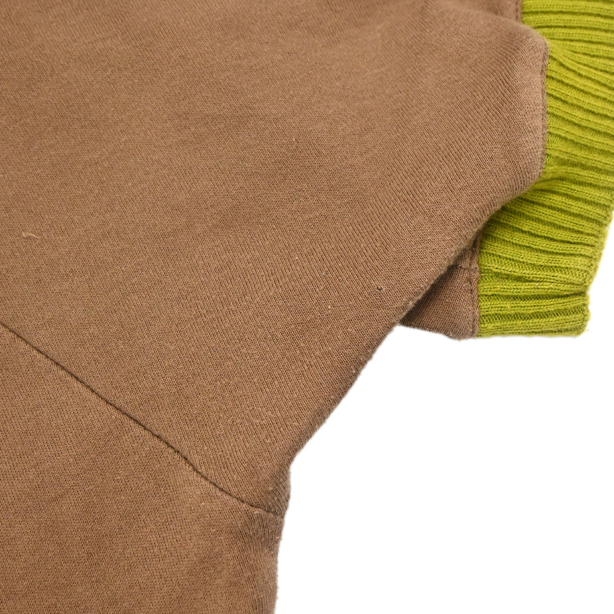 Christian Dior 2004 Short Sleeve Top T-shirt Brown Rasta-Color #38