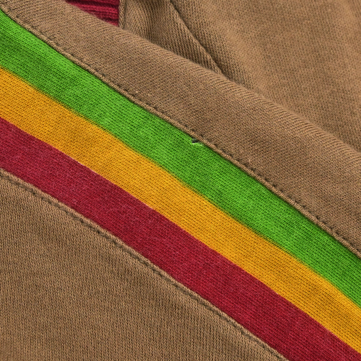 Christian Dior 2004 Short Sleeve Top T-shirt Brown Rasta-Color #38
