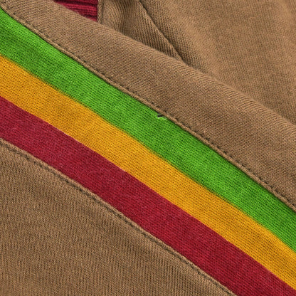 Christian Dior 2004 Short Sleeve Top T-shirt Brown Rasta-Color #38