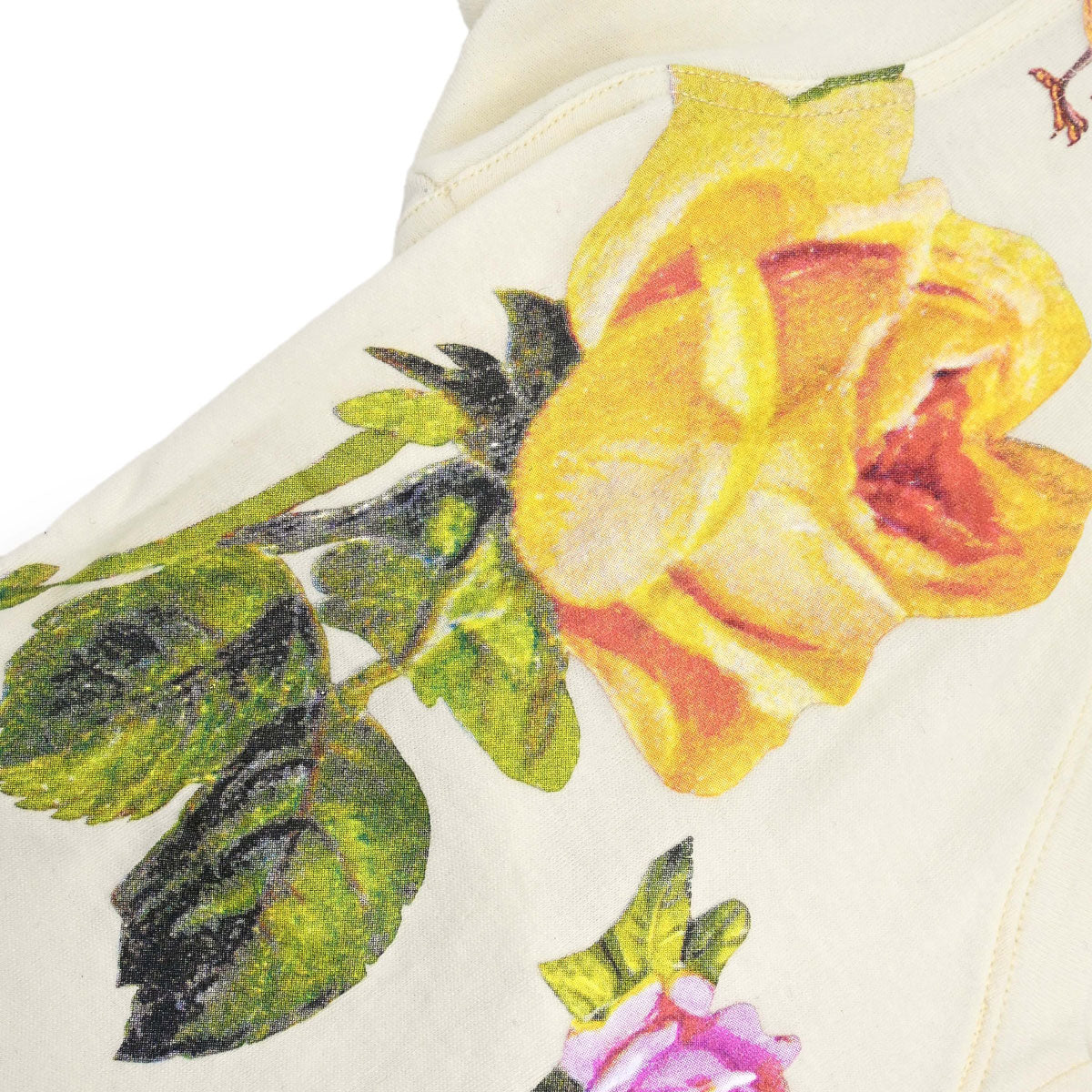 Christian Dior 2005 Print T-shirt Floral Ivory #36