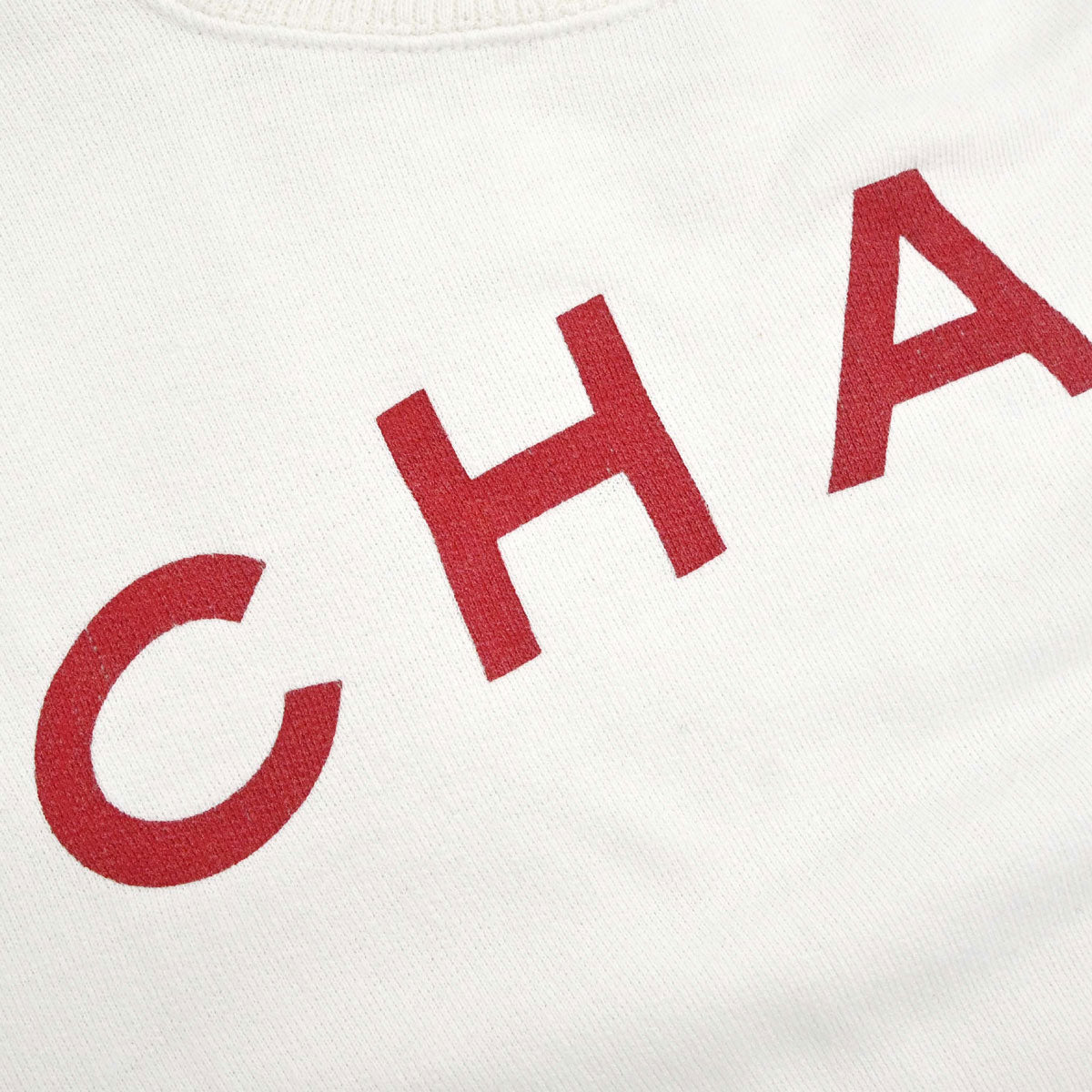 Chanel Long Sleeve Top Sweater White #M