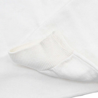 Chanel Long Sleeve Top Sweater White #M