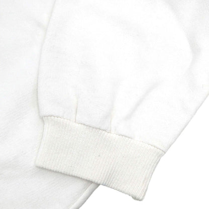 Chanel Long Sleeve Top Sweater White #M