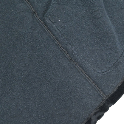 Chanel CC Velours Cardigan Black #36