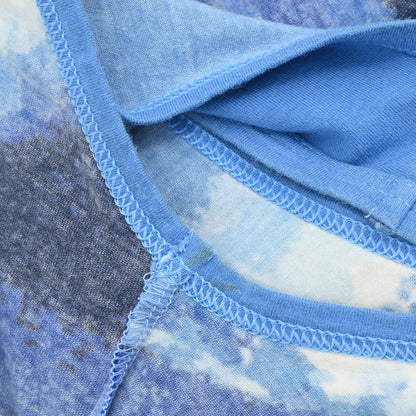 Chanel 2002 Surf Line Sleeveless Tank Top Blue #38