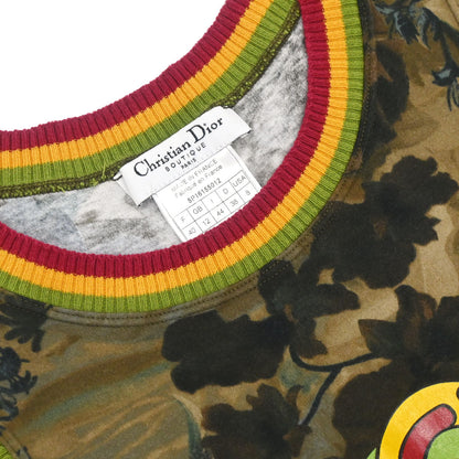 Christian Dior 2005 Dior Love Tank Top Khaki Rasta-Color #40