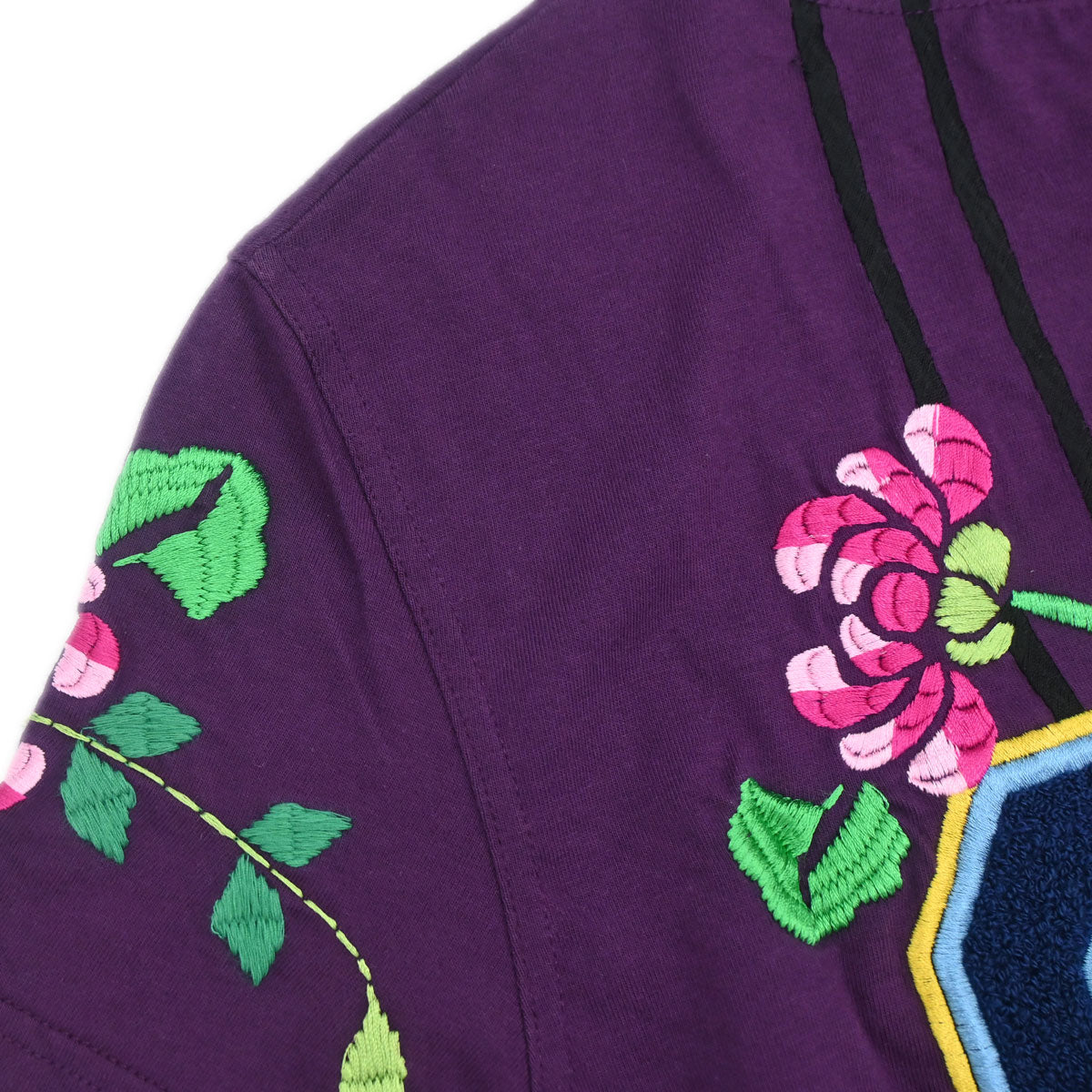 Christian Dior 2003 Top Adiorable 69 T-shirt Embroidery Purple #38