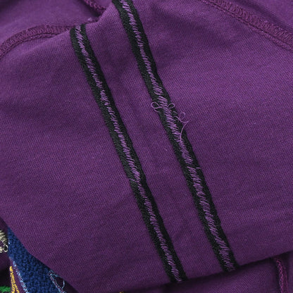 Christian Dior 2003 Top Adiorable 69 T-shirt Embroidery Purple #38