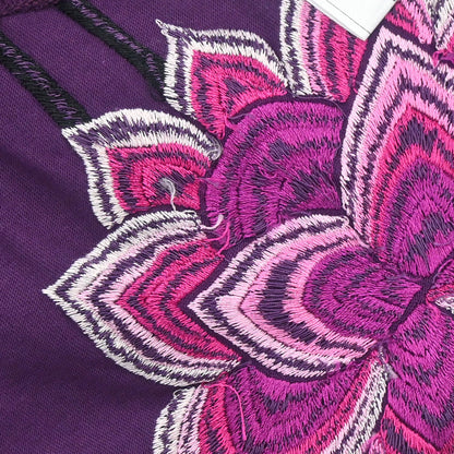 Christian Dior 2003 Top Adiorable 69 T-shirt Embroidery Purple #38