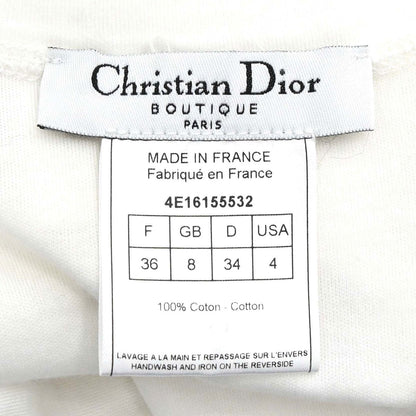 Christian Dior 2004 Layered Look Tank Top White #36