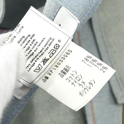 Christian Dior 2004 Skirt Denim Ice Cream Glitter Light Blue #38