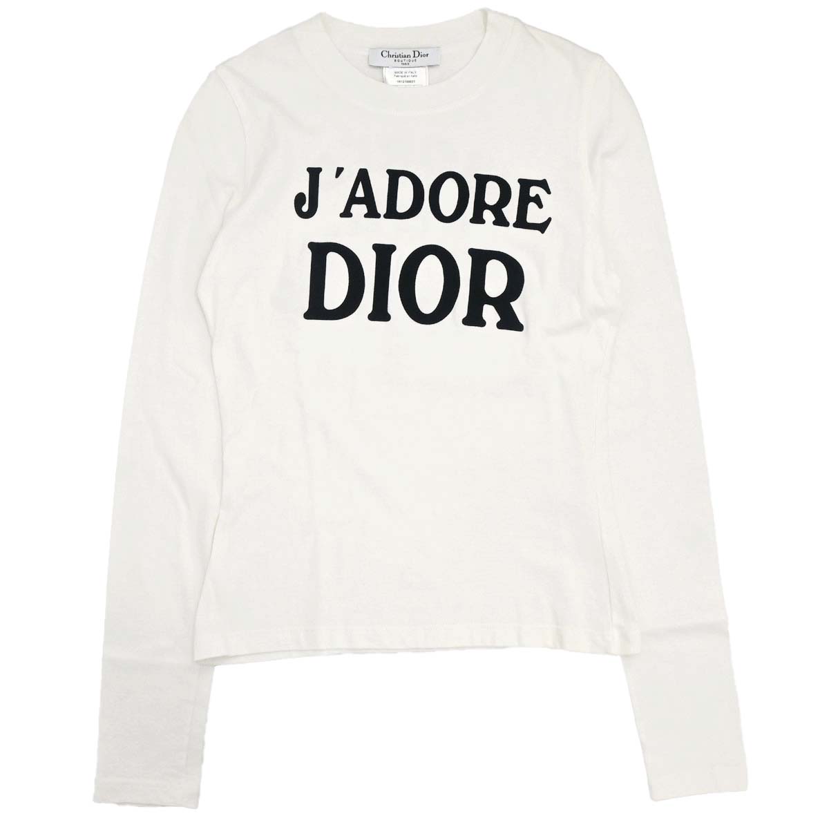 Christian Dior 2001 Long Sleeve T-shirt White #38