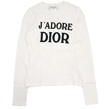 Christian Dior 2001 Long Sleeve T-shirt White #38