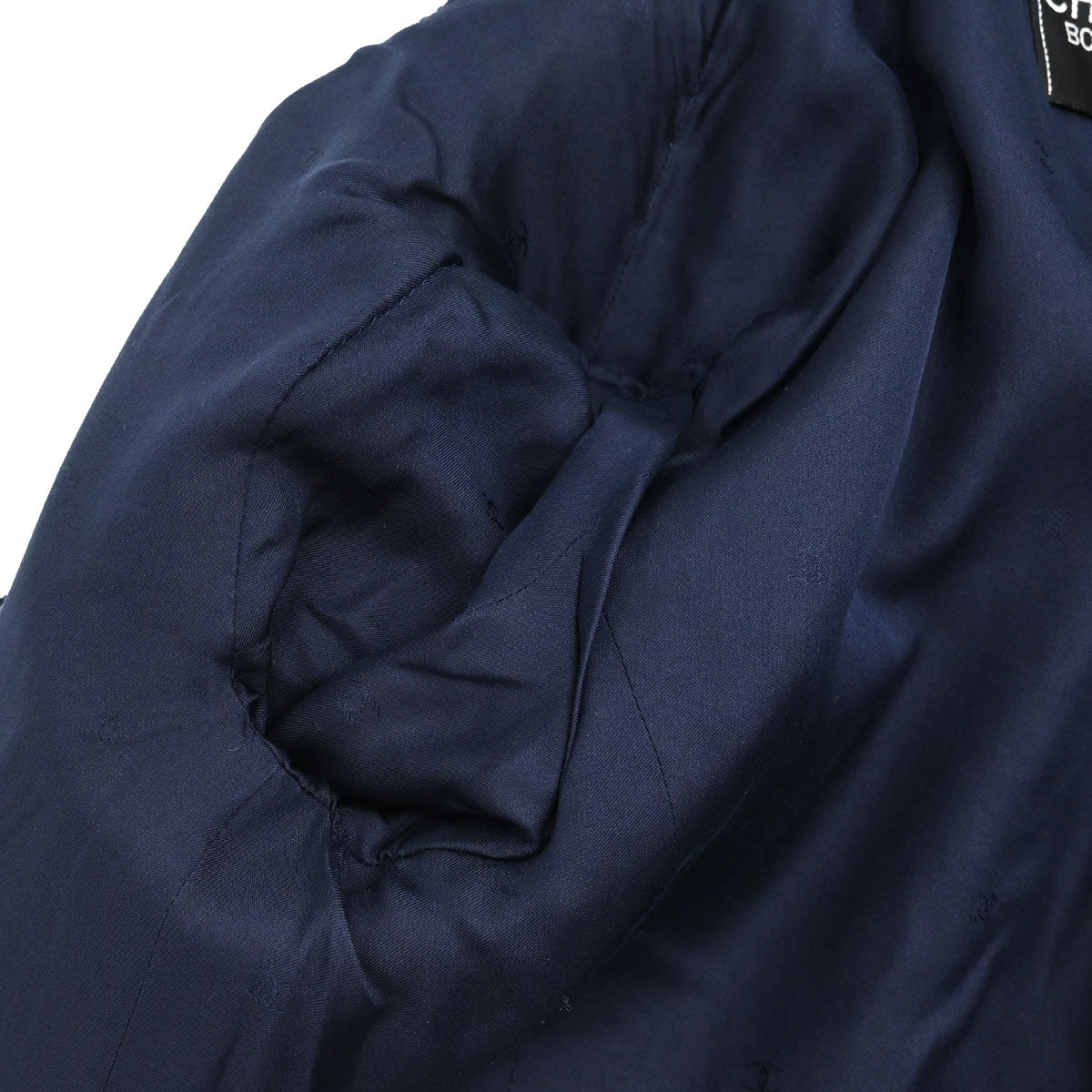 Chanel 1996 Setup Suit Jacket Dress Navy #38