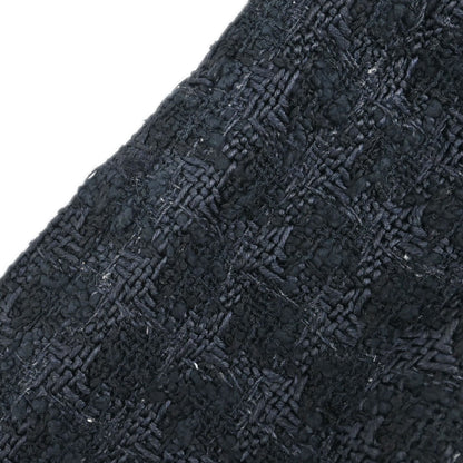 Chanel 2006 Bow Tweed Jacket Black Navy #34