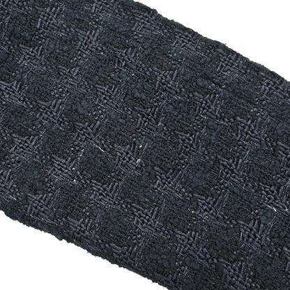 Chanel 2006 Bow Tweed Jacket Black Navy #34