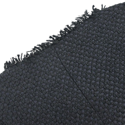 Chanel 2006 Collarless Tweed Jacket Black #34