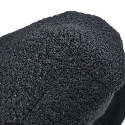 Chanel 2006 Collarless Tweed Jacket Black #34