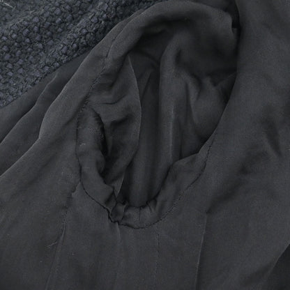 Chanel 2006 Collarless Tweed Jacket Black #34