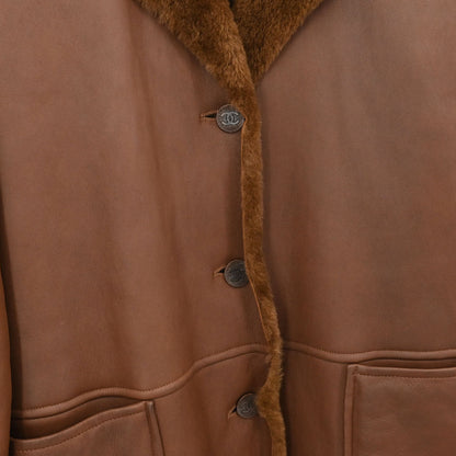 Chanel 1998 Coat Brown #38