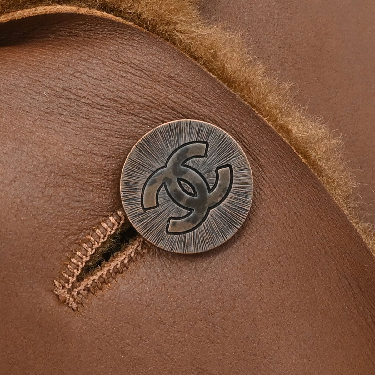 Chanel 1998 Coat Brown #38