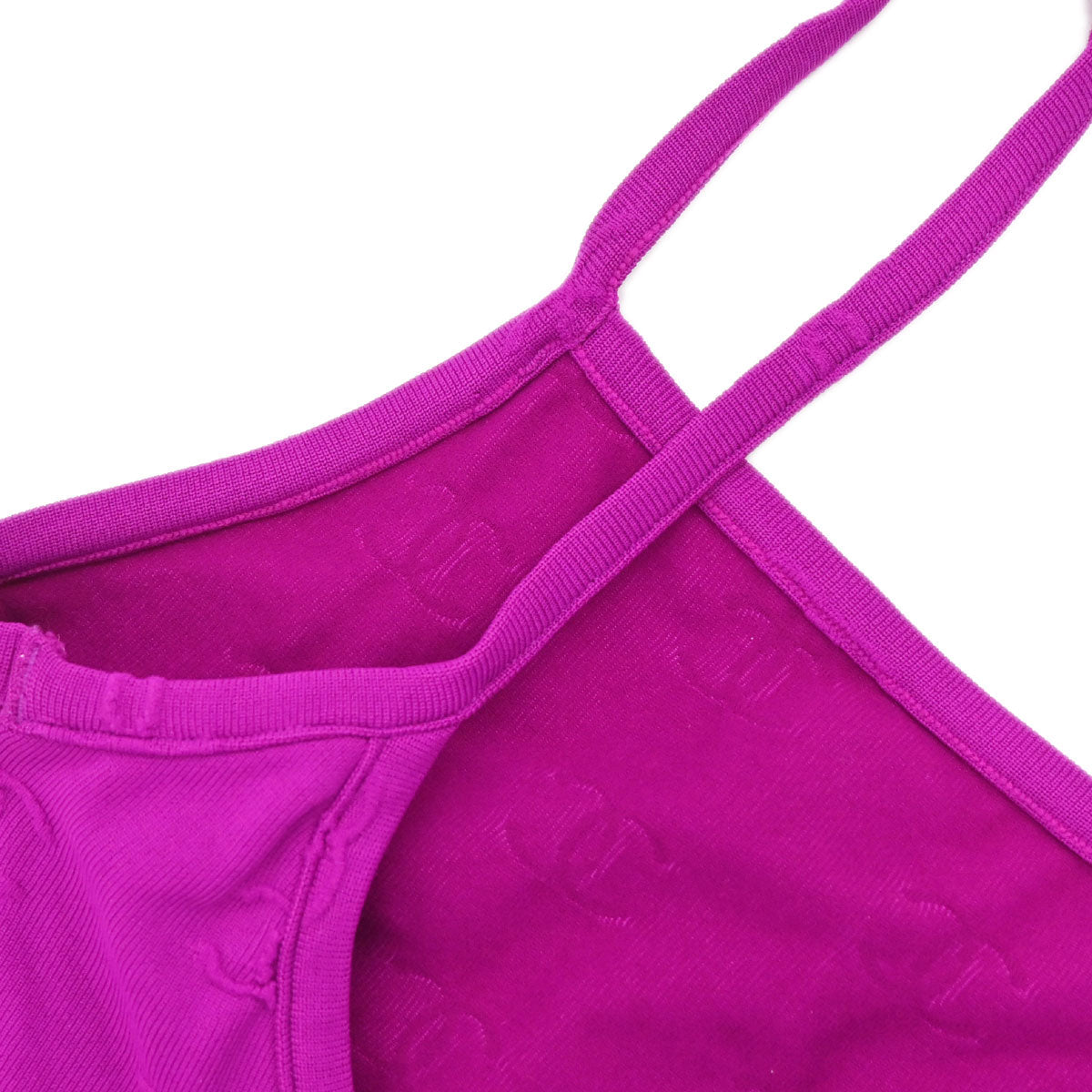 Chanel 1997 Swimwear Swimsuit Purple #38