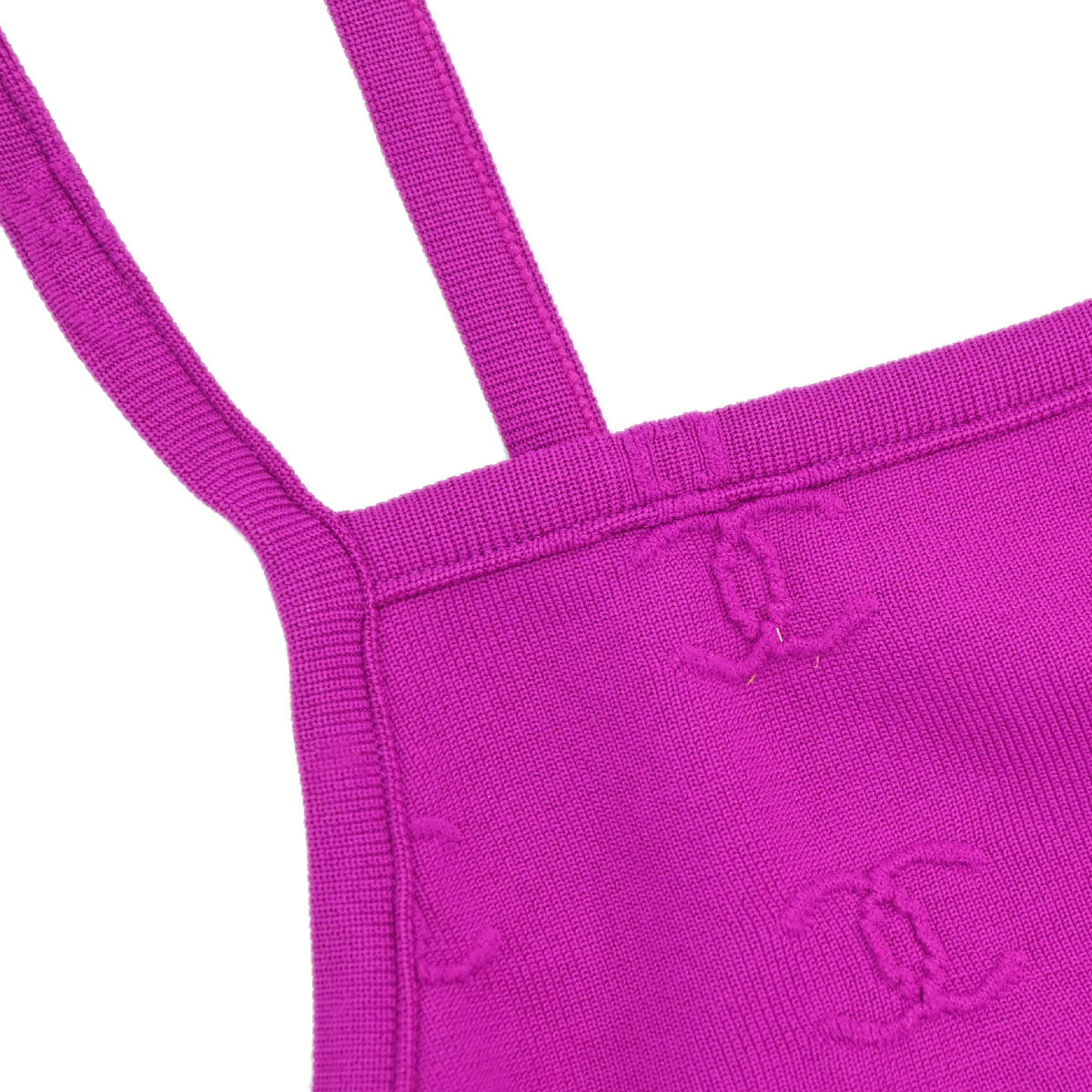 Chanel 1997 Swimwear Swimsuit Purple #38
