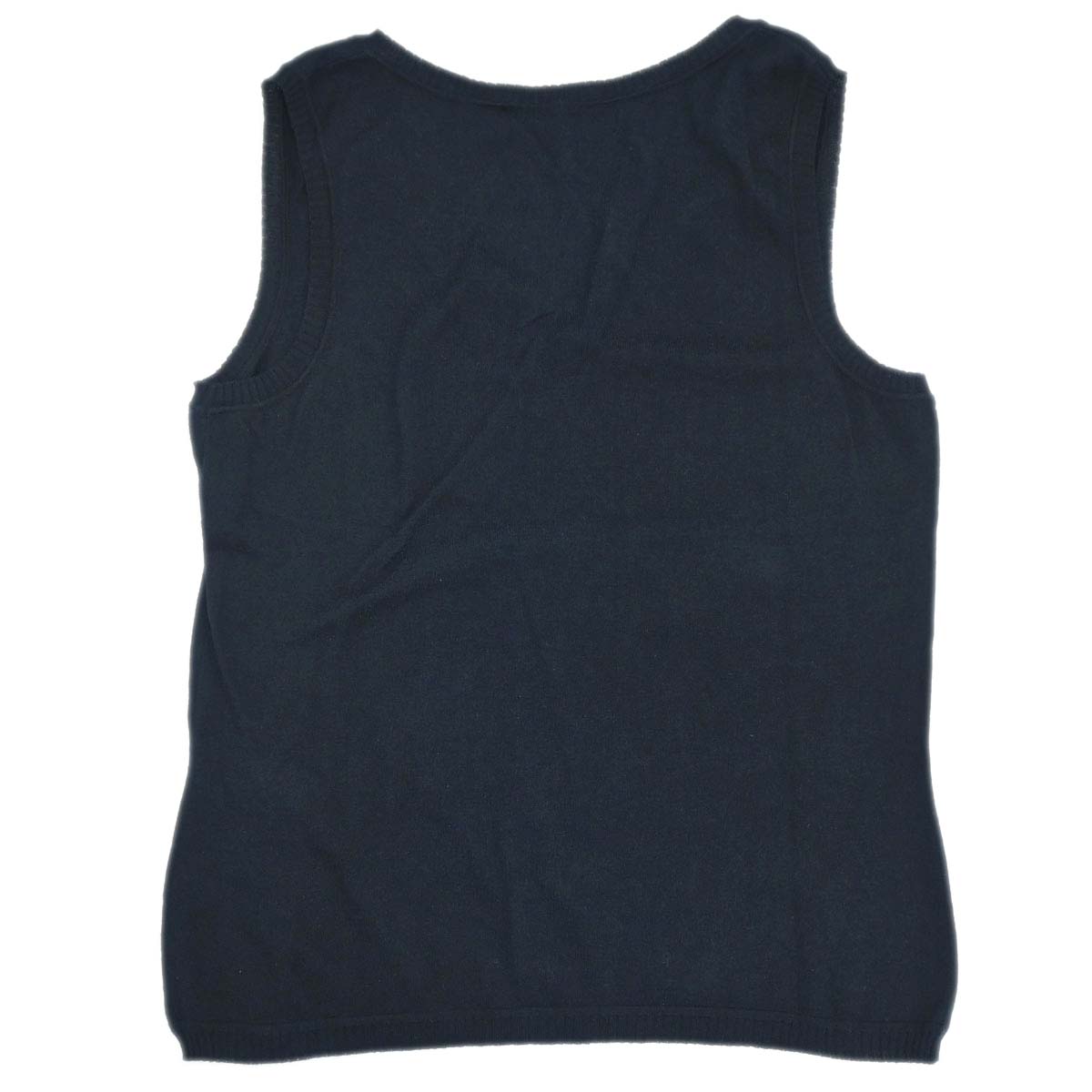 Christian Dior 2005 Sleeveless Tank Top Heart And Arrow Navy #38