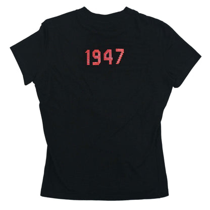 Christian Dior Logo Beaded T-shirt Black