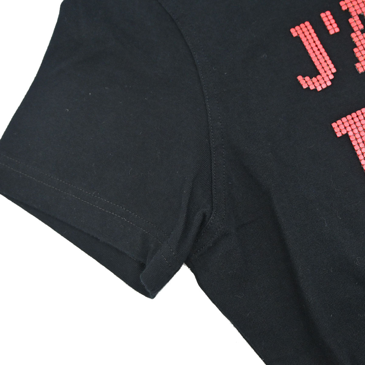 Christian Dior Logo Beaded T-shirt Black