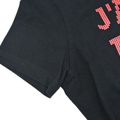 Christian Dior Logo Beaded T-shirt Black