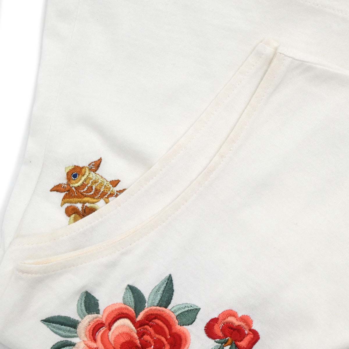 Christian Dior 2002 Sleeveless Tank Top Embroidery White #38