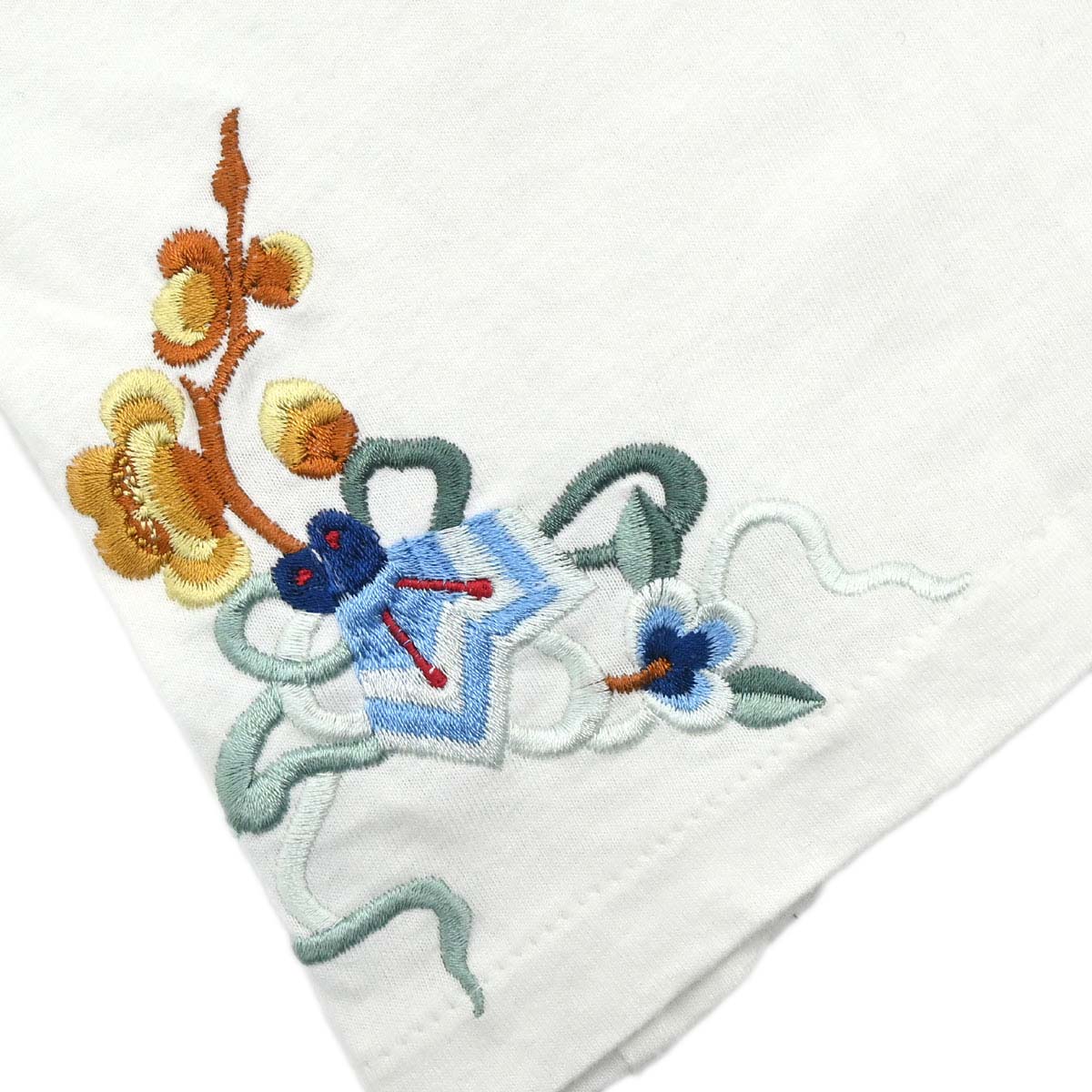 Christian Dior 2002 Sleeveless Tank Top Embroidery White #38