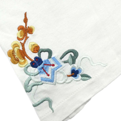 Christian Dior 2002 Sleeveless Tank Top Embroidery White #38