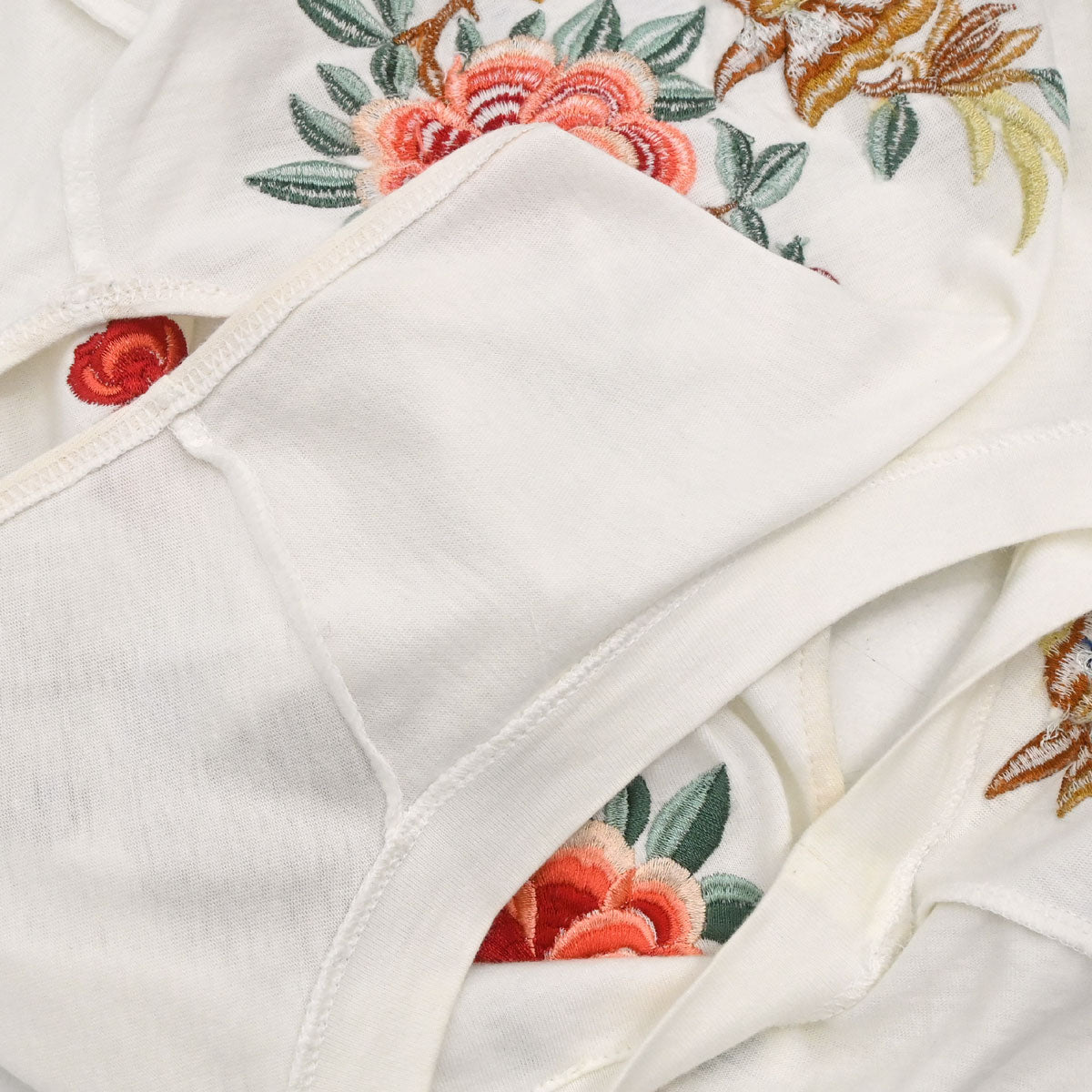 Christian Dior 2002 Sleeveless Tank Top Embroidery White #38