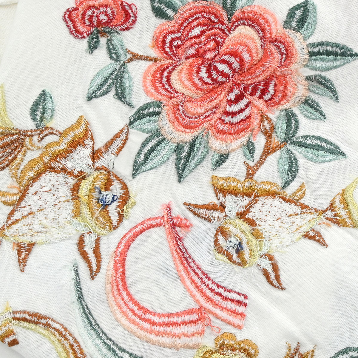 Christian Dior 2002 Sleeveless Tank Top Embroidery White #38